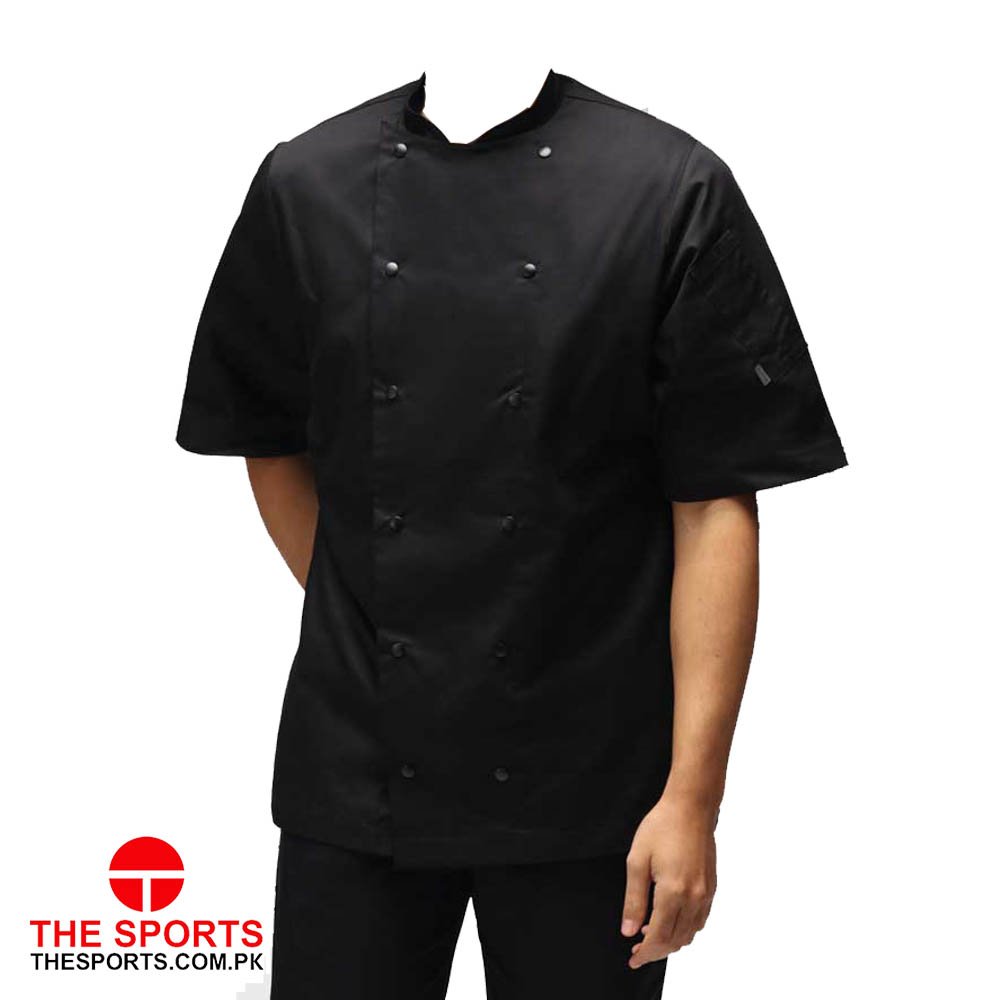 Unisex Chefs Jacket Short Sleeve 01