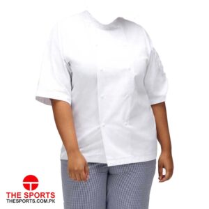 Unisex Chefs Jacket Short Sleeve 02