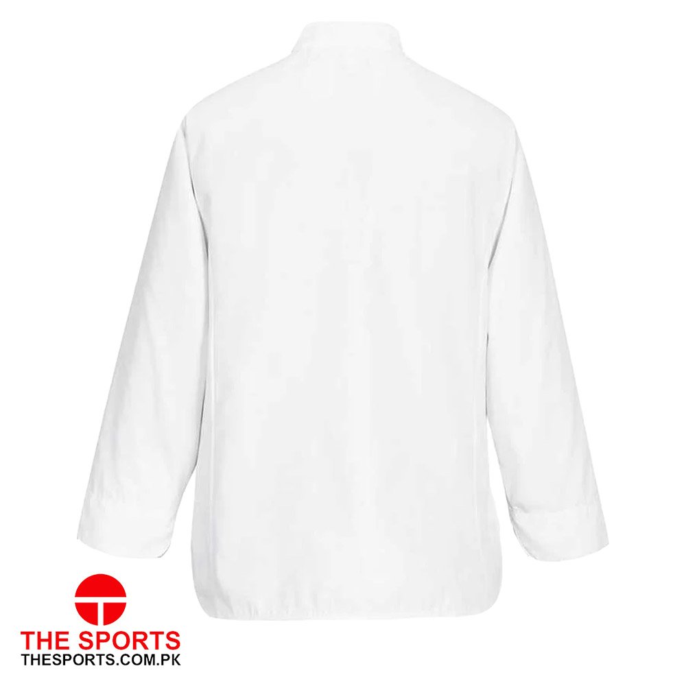 Womens Chefs Jacket Long Sleeve 01
